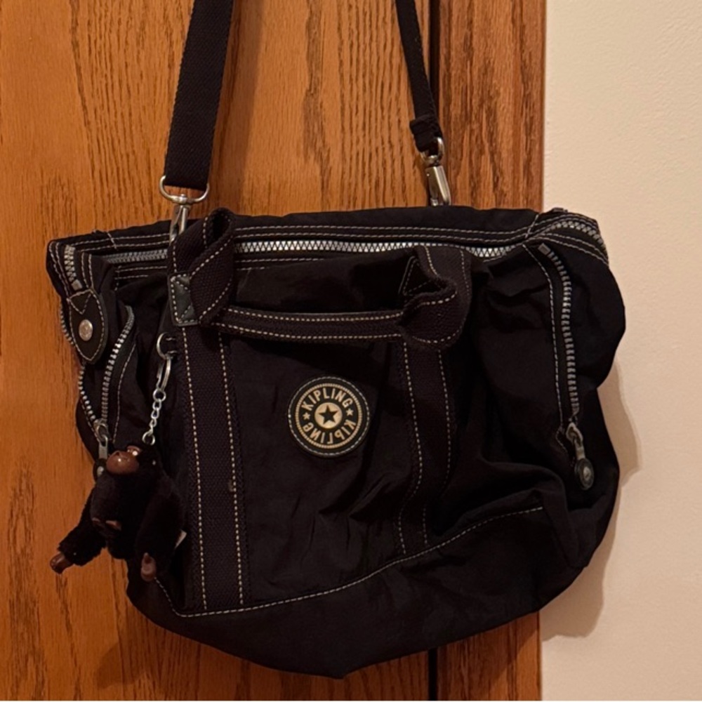 Kipling Classic Black Shoulder Bag